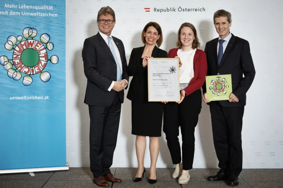 Umweltzeichen - Verlehung 2024